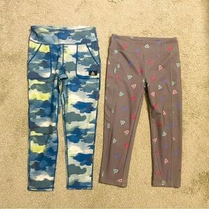Girls Reebok Leggings Size 10/12